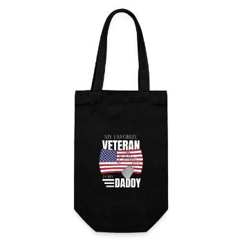 Mon ancien combattant préféré est la Journée des anciens combattants de mon père - Sac à bouteille - noir - Devant