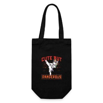 Karaté Licorne - Sac à bouteille - noir - Devant