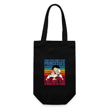 Some Girls want to be princesses I just want to be - Gift Bag for Bottles - black - Front