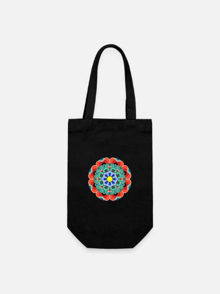 Dancheong 단청 - single - Sac à bouteille - noir