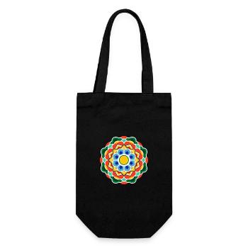 Dancheong 단청 - single (Ver.7) - Gift Bag for Bottles - black - Front