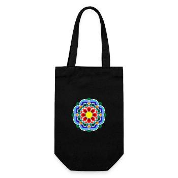 Dancheong 단청 - single (Ver.4) - Gift Bag for Bottles - black - Front