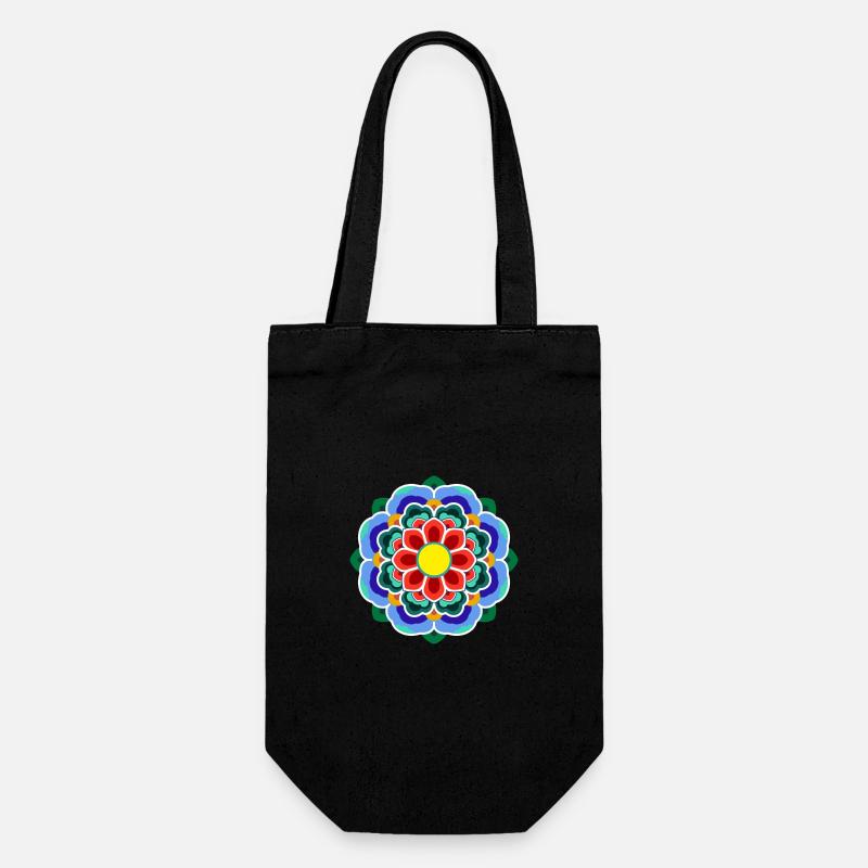 Dancheong 단청 - single (Ver.4) - Gift Bag for Bottles - black