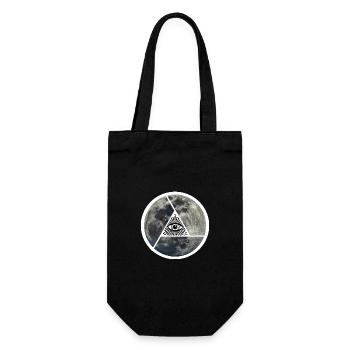 Moon Illumination Witch Power - Geschenkbeutel für Flaschen - Schwarz - Vorne