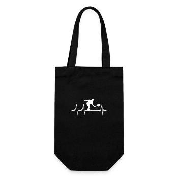 Squash Heartbeat Ricochet Racquetball - Gift Bag for Bottles - black - Front