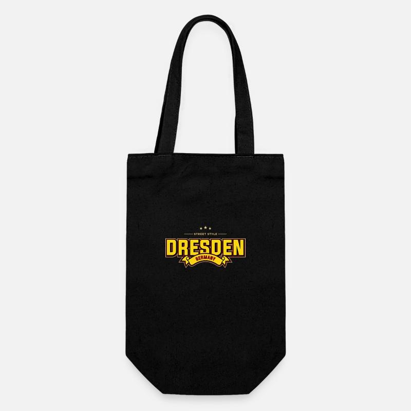 Dresden - Gift Bag for Bottles - black