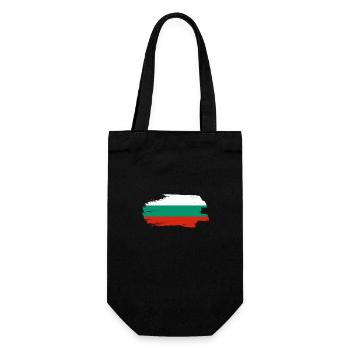Drapeau de la Bulgarie Drapeau bulgare Sables d’or - Sac à bouteille - noir - Devant
