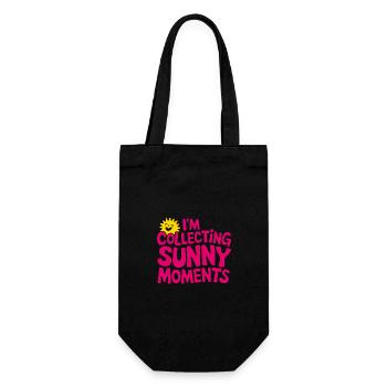 Sunny Summer Moments Vibes Summer Sun - Gift Bag for Bottles - black - Front