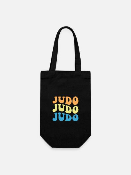Judo - Gift Bag for Bottles - black