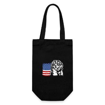Bouvier Bernois US Amérique Drapeau Chiens Wilsigns - Sac à bouteille - noir - Devant