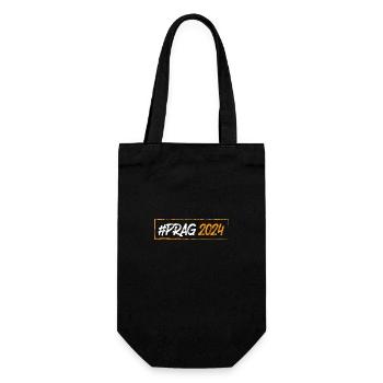 Prague 2024 - Gift Bag for Bottles - black - Front