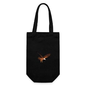 Eagle Eagle Bald Eagle - Gift Bag for Bottles - black - Front