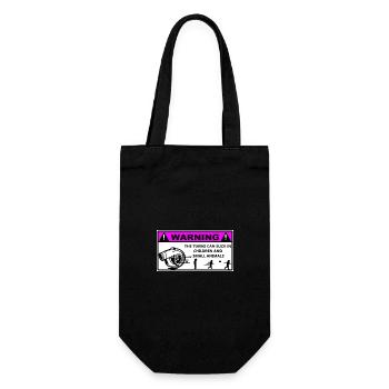 Turbo Warning Kids - Gift Bag for Bottles - black - Front