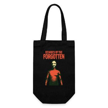 Echoes of the Forgotten – Düsteres Horror-Design - Geschenkbeutel für Flaschen - Schwarz - Vorne