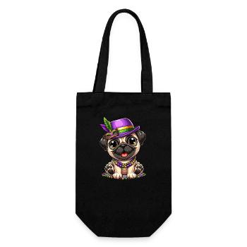 Carlin comique de Mardi Gras - Sac à bouteille - noir - Devant