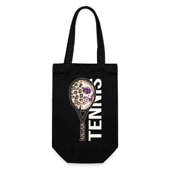 Raquette de balle de match de tennis - Sac à bouteille - noir - Devant