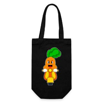 Carrot Scooter - Gift Bag for Bottles - black - Front