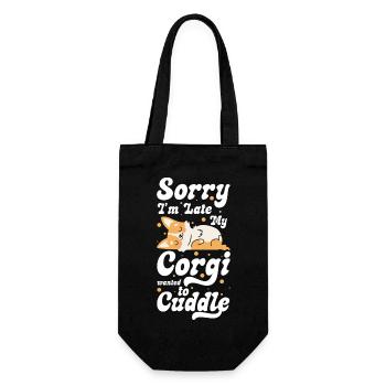 Cuddling Relationship Girlfriend - Gift Bag for Bottles - black - Front