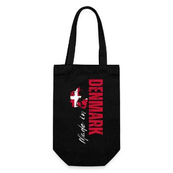 Fabriqué au Danemark, Patriot Danois - Sac à bouteille - noir - Devant