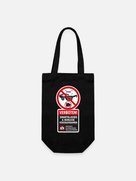 Pas de lunettes vidéo - Sac à bouteille - noir