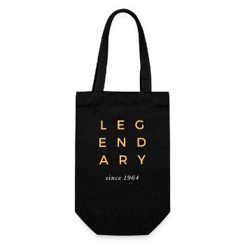 Legendary Since 1964 - Geburtsjahr - Geschenkbeutel für Flaschen - Schwarz - Vorne