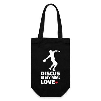 Discus - Gift Bag for Bottles - black - Front
