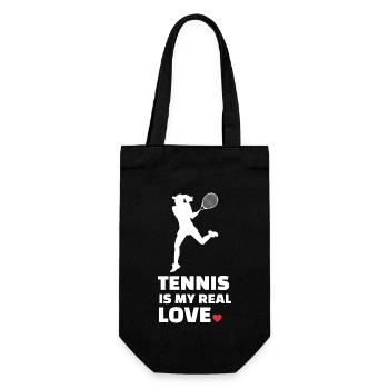J’adore le tennis - Sac à bouteille - noir - Devant