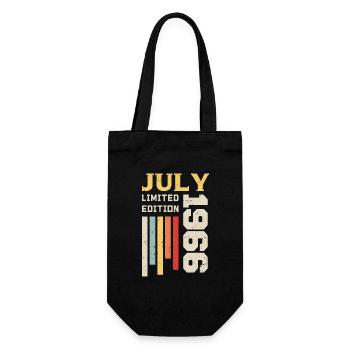 Juillet 1966 - Cadeau anniversaire Juillet 1966 - Sac à bouteille - noir - Devant