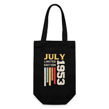 Juillet 1953 - Cadeau anniversaire Juillet 1953 - Sac à bouteille - noir - Devant