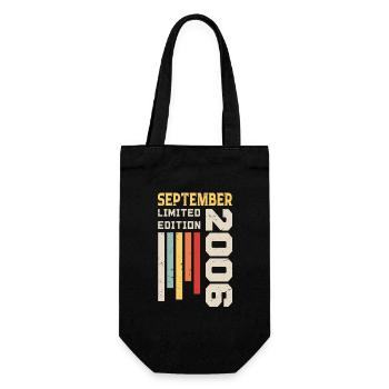 Septembre 2006 Cadeau anniversaire Septembre 2006 - Sac à bouteille - noir - Devant