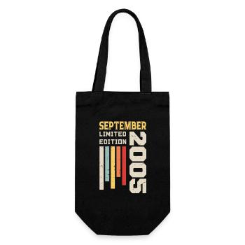 Septembre 2005 Cadeau anniversaire Septembre 2005 - Sac à bouteille - noir - Devant