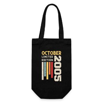 Octobre 2005 - Cadeau anniversaire Octobre 2005 - Sac à bouteille - noir - Devant