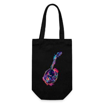 Banjo - Gift Bag for Bottles - black - Front