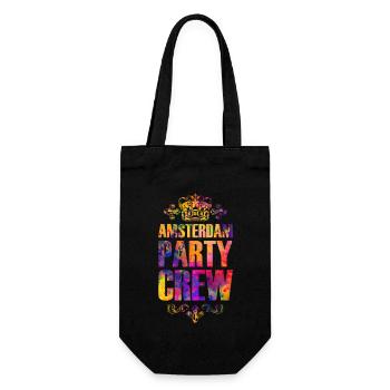 Amsterdam Party Crew Vacances colorées - Sac à bouteille - noir - Devant