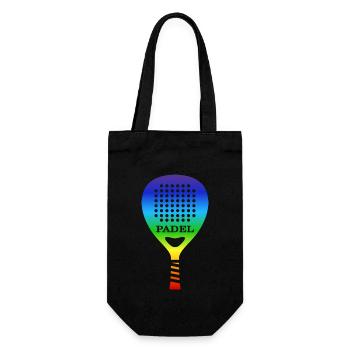 Padel PADEL TENNIS-RAINBOW PADEL PLAYER - Gift Bag for Bottles - black - Front