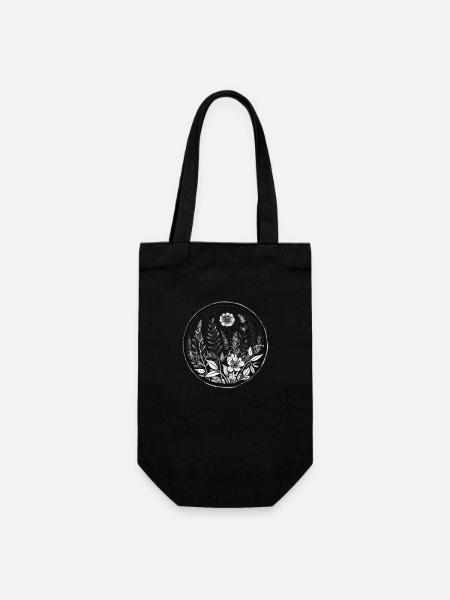 Splendeur botanique - Sac à bouteille - noir