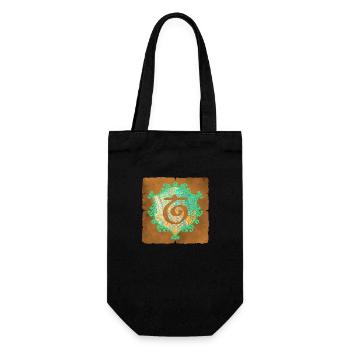 E 36 T - Gift Bag for Bottles - black - Front