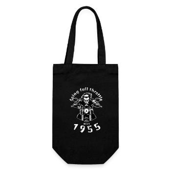 70. Geburtstag Plein régime depuis 05/1955 - Sac à bouteille - noir - Devant