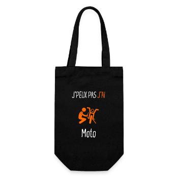 J'peux pas j'ai moto - Sac à bouteille - noir - Devant