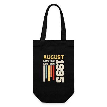 August 1995 - Birthday Gift August 1995 August - Gift Bag for Bottles - black - Front