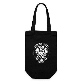 Barbu Inked Wirehair Obsédé German Wirehair - Sac à bouteille - noir - Devant