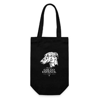 Galgo Espanol Dad Dog Dog Greyhound Wilsigns - Gift Bag for Bottles - black - Front