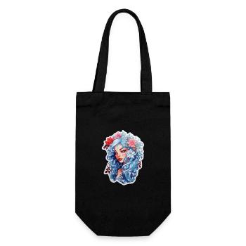 Fille d’hiver - Sac à bouteille - noir - Devant