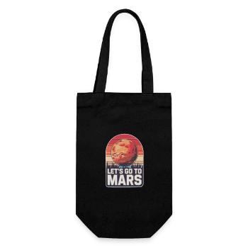 Mars Planète Planète Système Solaire - Sac à bouteille - noir - Devant