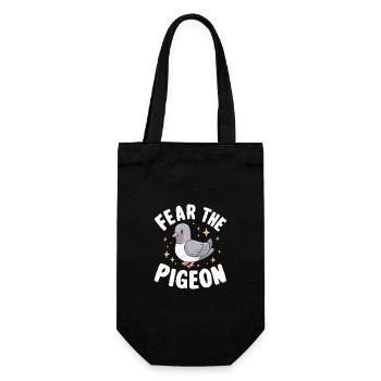 Pigeon Pigeons Animal Bird - Gift Bag for Bottles - black - Front
