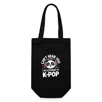 Musique K-Pop Pop Coréenne - Sac à bouteille - noir - Devant