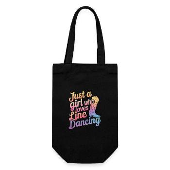 Danse en ligne Danseurs - Sac à bouteille - noir - Devant