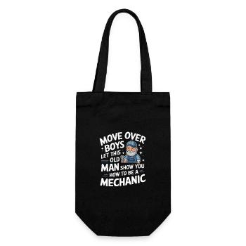 Mechanic Mechanic Workshop - Gift Bag for Bottles - black - Front