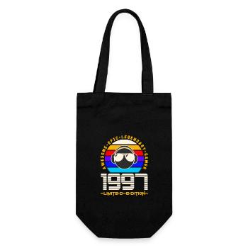 1997 - Gift Bag for Bottles - black - Front
