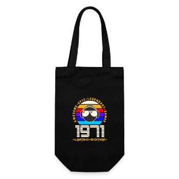 1971 - Gift Bag for Bottles - black - Front